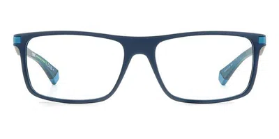 Polaroid Pld D515 Men's Glasses, Blue, Size 57