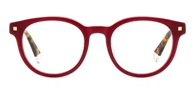 Polaroid Pld D519 Men's Glasses, Burgundy, Size 50