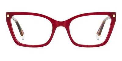 Polaroid Pld D520 Women's Glasses, Burgundy, Size 54