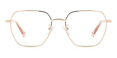 Polaroid Pld D524/g Asian Fit Women's Glasses, Gold, Size 52