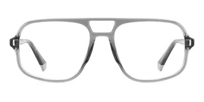 Polaroid Pld D527 Men's Glasses, Clear, Size 56 In Gray