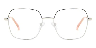 Polaroid Pld D530 Women's Glasses, Silver, Size 54