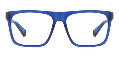 Polaroid Pld D533 Fll Men's Glasses Blue Size 56 - Free Lenses - Blue Light Block Available