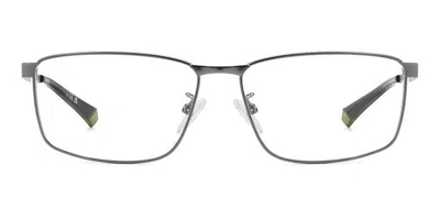 Polaroid Pld D534/g Asian Fit R80 Men's Glasses Silver Size 55 - Free Lenses - Blue Light Block Available