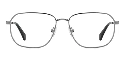 Polaroid Pld D538 Men's Glasses, Silver, Size 57