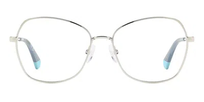 Polaroid Pld D539 010 Women's Glasses Silver Size 56 - Free Lenses - Blue Light Block Available