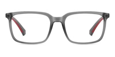 Polaroid Pld D547 Men's Glasses, Clear, Size 55 In Gray