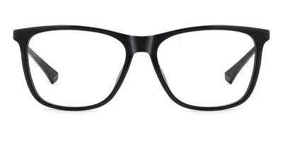 Polaroid Pld D549/g Asian Fit Men's Glasses, Black, Size 55