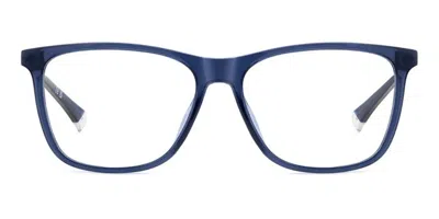 Polaroid Pld D549/g Asian Fit Men's Glasses, Blue, Size 55
