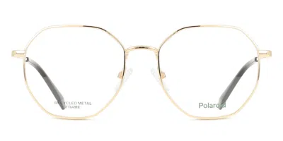 Polaroid Pld D555 Rhl Women's Glasses Gold Size 52 - Free Lenses - Blue Light Block Available