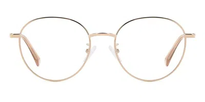 Polaroid Pld D567/g Vestibilità Orientale Ddb Occhiali Da Vista Oro Per Uomo (solo Montatura) In Gold