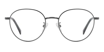 Polaroid Pld D567/g Vestibilità Orientale Kj1 Occhiali Da Vista Grigi Per Uomo (solo Montatura) In Gray