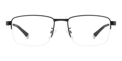 Polaroid Pld D571/g Asian Fit Men's Glasses, Black, Size 54