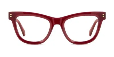 Polaroid Pld D576 C9a Occhiali Da Vista Rossi Per Donna (solo Montatura) In Red