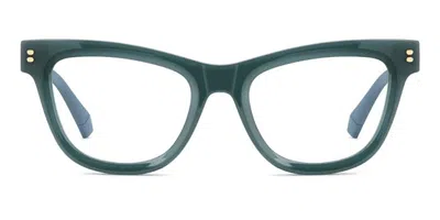 Polaroid Pld D576 Zi9 Occhiali Da Vista Blu Per Donna (solo Montatura) In Multi