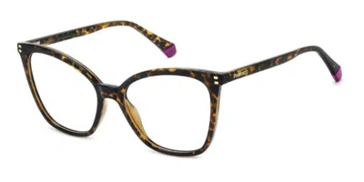 Polaroid Pld D579 086 Women's Glasses  Size 55 - Free Lenses - Blue Light Block Available In Brown