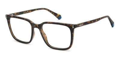 Polaroid Pld D580 086 Men's Glasses  Size 54 - Free Lenses - Blue Light Block Available In Brown