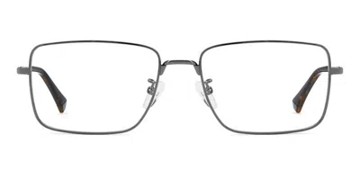 Polaroid Pld D582/g Kj1 Occhiali Da Vista Grigi Per Uomo (solo Montatura) In Gray