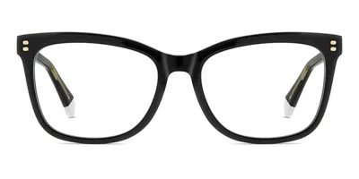 Polaroid Pld D586 807 Occhiali Da Vista Neri Per Donna (solo Montatura) In Black