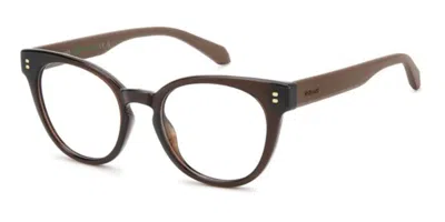 Polaroid Pld D592 09q Women's Glasses Brown Size 51 - Free Lenses - Blue Light Block Available