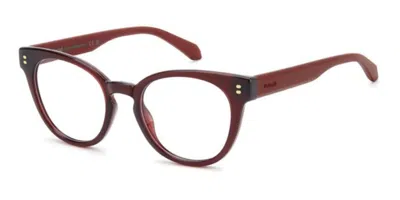 Polaroid Pld D592 Women's Glasses, Red, Size 51 In Brown