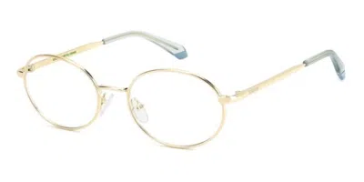 Polaroid Pld D594 000 Women's Glasses Gold Size 54 - Free Lenses - Blue Light Block Available