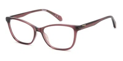 Polaroid Pld D597 Women's Glasses, Pink, Size 55 In Brown