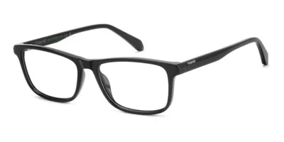 Polaroid Pld D598 807 Occhiali Da Vista Neri Per Uomo (solo Montatura) In Black