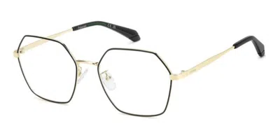 Polaroid Pld D612/g Vestibilità Orientale 2m2 Occhiali Da Vista Neri Per Donna (solo Montatura)