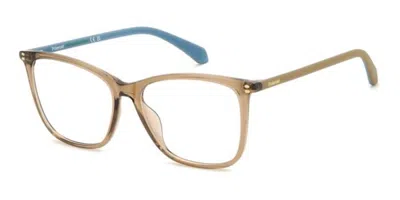 Polaroid Pld D614 09q Women's Glasses Brown Size 55 - Free Lenses - Blue Light Block Available