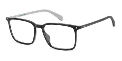 Polaroid Pld D615 807 Occhiali Da Vista Neri Per Uomo (solo Montatura) In Black