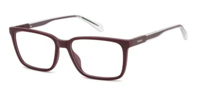 Polaroid Pld D620 0z3 Men's Glasses Red Size 56 - Free Lenses - Blue Light Block Available