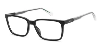 Polaroid Pld D620 807 Occhiali Da Vista Neri Per Uomo (solo Montatura) In Black