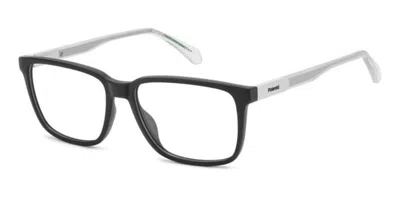 Polaroid Pld D621 O6w Occhiali Da Vista Neri Per Uomo (solo Montatura) In Black