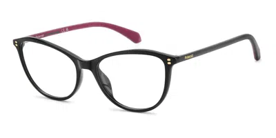 Polaroid Pld D626 807 Women's Glasses Black Size 54 - Free Lenses - Blue Light Block Available