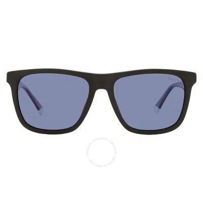 Polaroid Polarized Blue Square Men's Sunglasses Pld 2102/s/x 00vk/c3 55
