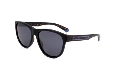 Polaroid Polarized Blue Square Unisex Sunglasses Pld 2156/s 0hgc/c3 56 In Black