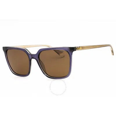 Polaroid Polarized Bronze Square Ladies Sunglasses Pld 4163/s 0s2n/sp 0s2n/sp 55