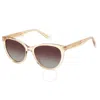 Polaroid Polarized Brown Cat Eye Ladies Sunglasses Pld 4111/s/x 0ham/la 53