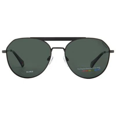 Polaroid Polarized Green Pilot Unisex Sunglasses Pld 6211/s/x 0kj1/uc 57