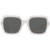 Polaroid Polarized Green Sport Ladies Sunglasses Pld 4165/s/x 0kb7/uc 55 In Gray