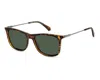 Polaroid Brown Polycarbonate Sunglasses In Brown