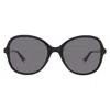 Polaroid Polarized Grey Butterfly Ladies Sunglasses Pld 4136/s 0807/m9 54 In Black