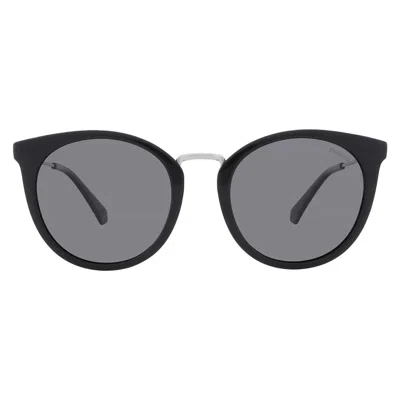 Polaroid Polarized Grey Cat Eye Ladies Sunglasses Pld 4146/s/x 0807/m9 53 In Black