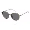 Polaroid Polarized Grey Geometric Ladies Sunglasses Pld 4149/g/s/x 08yw/m9 55