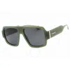 Polaroid Polarized Grey Navigator Unisex Sunglasses Pld 6209/s/x 01ed/m9 55