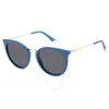 Polaroid Blue Resin Sunglasses
