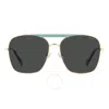 Polaroid Polarized Grey Pilot Ladies Sunglasses Pld 6201/s/x 03jn/m9 59