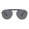 Polaroid Polarized Grey Pilot Unisex Sunglasses Pld 6211/s/x 0rhl/m9 57