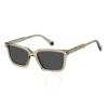 Polaroid Polarized Grey Rectangular Men's Sunglasses Pld 4116/s/x 010a/m9 55